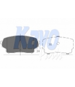 KAVO PARTS - KBP8511 - К-т колодок Fr  SUZ  Gr.Vitara 01-